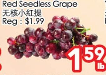 Superking Supermarket Red seedless grape offer