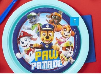 Party City Paw patrol adventures dessert plates, 8-pk offer