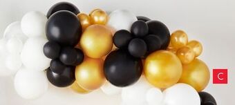 Party City Luxe latex balloons, 15-pk, 11-in offer