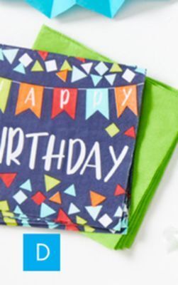 Party City A reason to celebrate beverage napkins, 16-pk offer