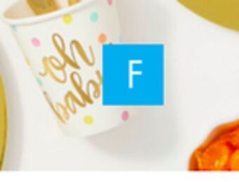 Party City Oh baby paper cups, 9-oz, 8-pk offer