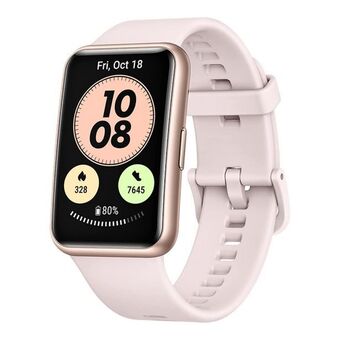 Best Buy Huawei watch fit new smartwatch - 1.64" vivid amoled display, 97 workout modes, 24/7 heart rate monitoring, 10-day battery, q offer