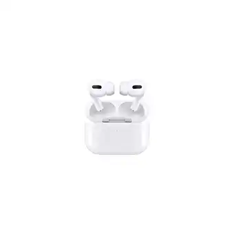 Best Buy Refurbished (good) - apple airpods pro in-ear noise cancelling truly wireless headphones with magsafe charging case - white offer