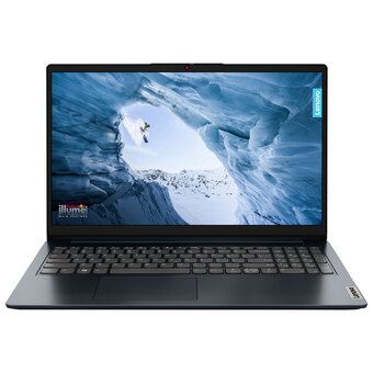 Best Buy Lenovo ideapad 1i 15.6" laptop - abyss blue (intel pentium silver n6000/128gb emmc/4gb ram/windows 11 s) offer