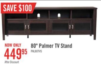 The Brick Palmer 80" tv stand offer