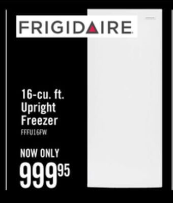 The Brick Frigidaire 16 cu. ft. upright freezer - fffu16f2vw offer