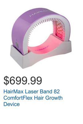 Costco Hairmax laser band 82 comfortflex hair growth device offer