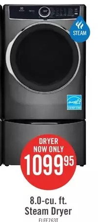 The Brick Electrolux 5.2 cu. ft. front-load washer - elfw7637at offer