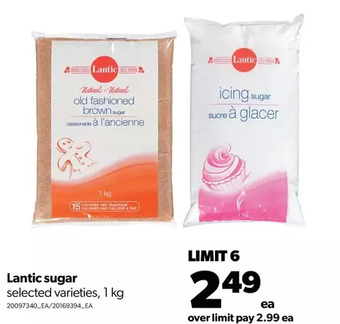 Real Canadian Superstore Lantic sugar offer