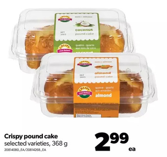 Real Canadian Superstore Crispy pound cake offer