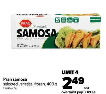 Real Canadian Superstore Pran samosa offer