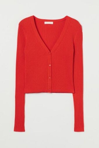 H&M Rib-knit cardigan offer