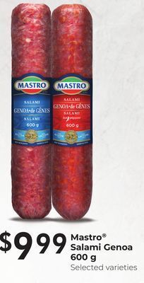 FreshCo Mastro salami genoa offer