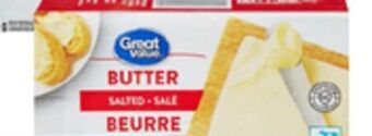 Walmart Great value salted butter offer