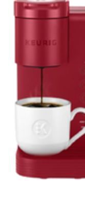 Walmart Keurig k-express essentials single serve coffee maker red offer