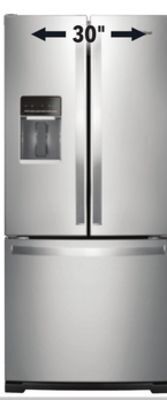 Lowe's Whirlpool 20 cu. ft. refrigerator offer
