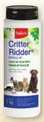 Lowe's Safer's critter ridder animal repellent granules 1-kg offer