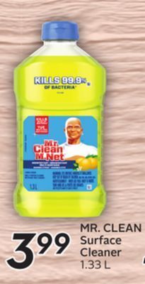 Sobeys Mr. clean surface cleaner - 95 air miles® bonus miles offer