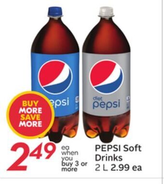 Sobeys Pepsi soft drinks offer