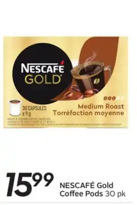Sobeys Nescafé gold coffee pods offer