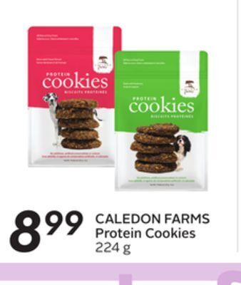 Sobeys Caledon farms protein cookies offer