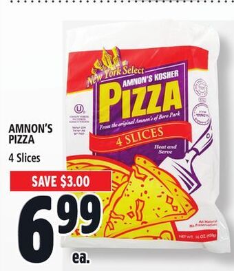 Metro Amnon's pizza offer