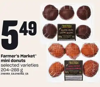 Independent Grocer Farmer's market™ mini donuts, 204-288 g offer