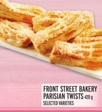 Metro Front street bakery parisian twists offer