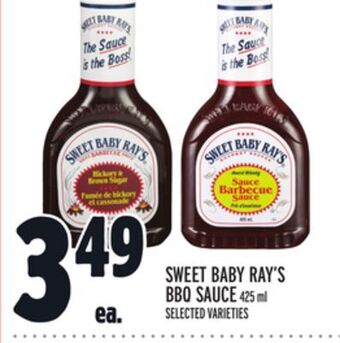 Metro Sweet baby ray's bbq sauce offer