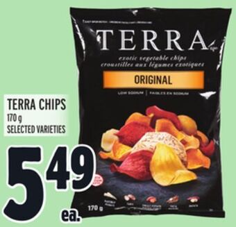 Metro Terra chips offer