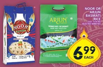 Food Basics Noor or arjun basmati rice offer