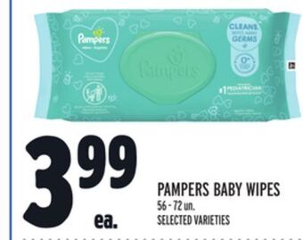 Metro Pampers baby wipes offer