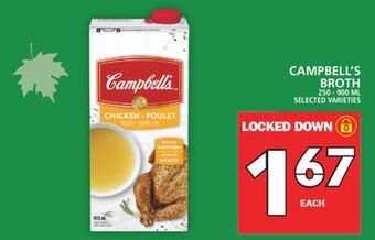 Food Basics Campbell's broth offer