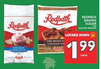 Food Basics Redpath baking sugar offer