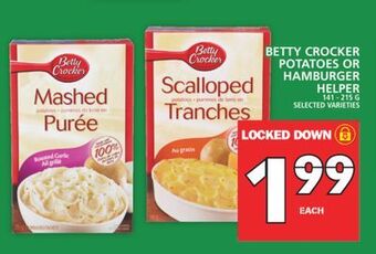 Food Basics Betty crocker potatoes or hamburger helper offer