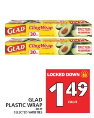 Food Basics Glad plastic wrap offer