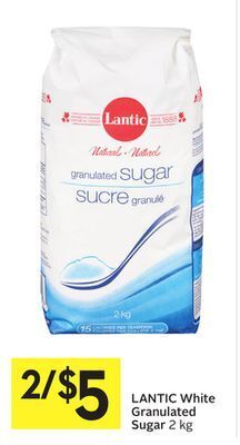 Foodland Lantic white granulated sugar 2 kg offer