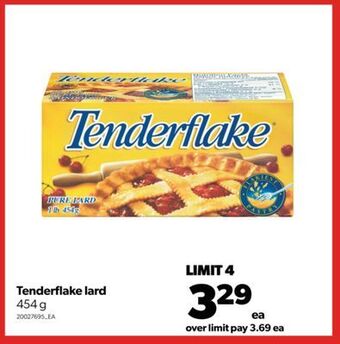 Real Canadian Superstore Tenderflake lard, 454 g offer