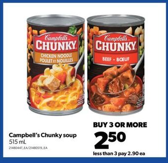 Real Canadian Superstore Campbell's chunky soup, 515 ml offer