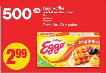 No Frills Eggo waffles, 8's offer
