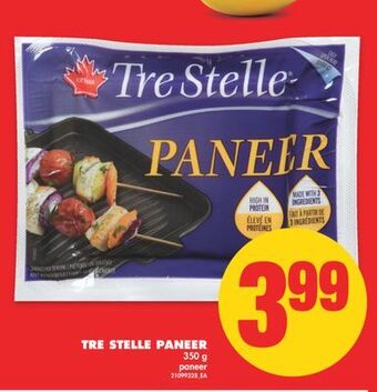 No Frills Tre stelle paneer, 350 g offer