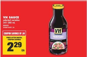 No Frills Vh sauce, 341-380 ml offer