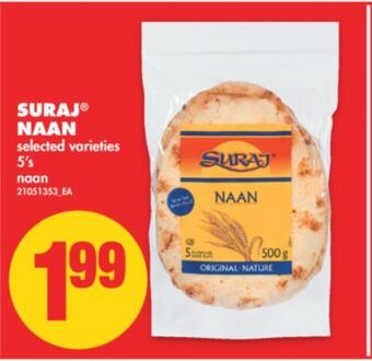 No Frills Suraj® naan, 5's offer