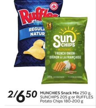 Sobeys Munchies snack mix offer