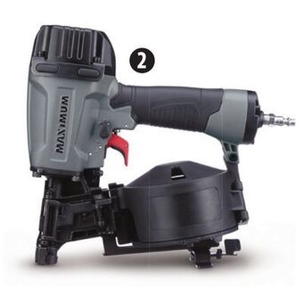 Canadian Tire Maximum roofing nailer offer