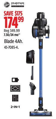 Canadian Tire Hoover blade 4ah offer