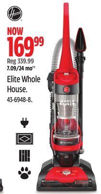 Canadian Tire Hoover elite whole house offer