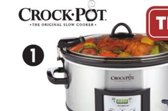 Canadian Tire Crock pot digital 6-qt travel slow cooker offer