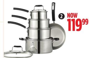 Canadian Tire Heritage 10-pc stainless-steel cookset offer