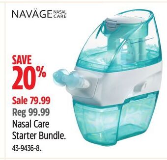Canadian Tire Nasal care starter bundle offer